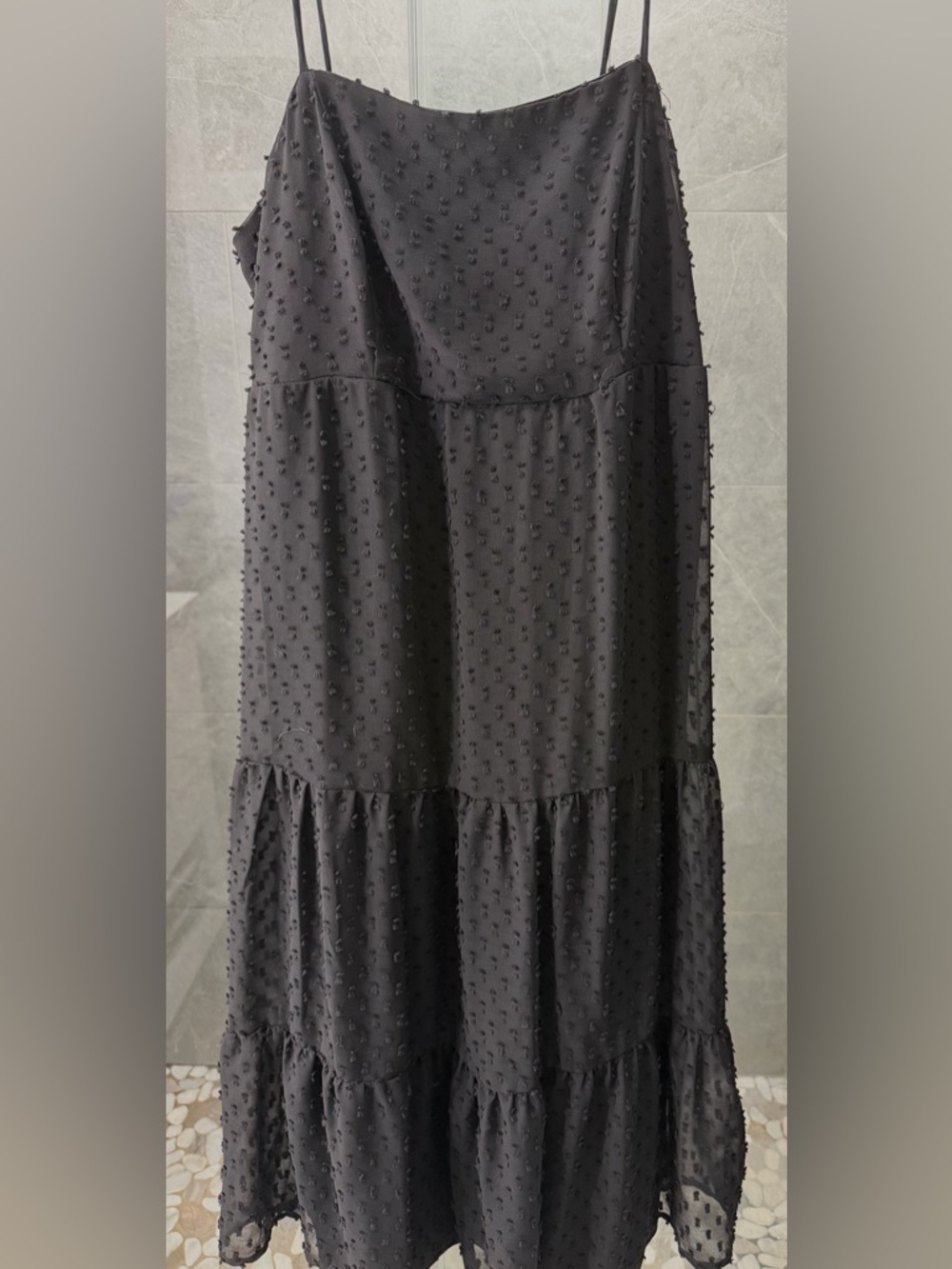 Women’s Mason & Bella Black Maxi Dress - Size: Medium.  In great condition!